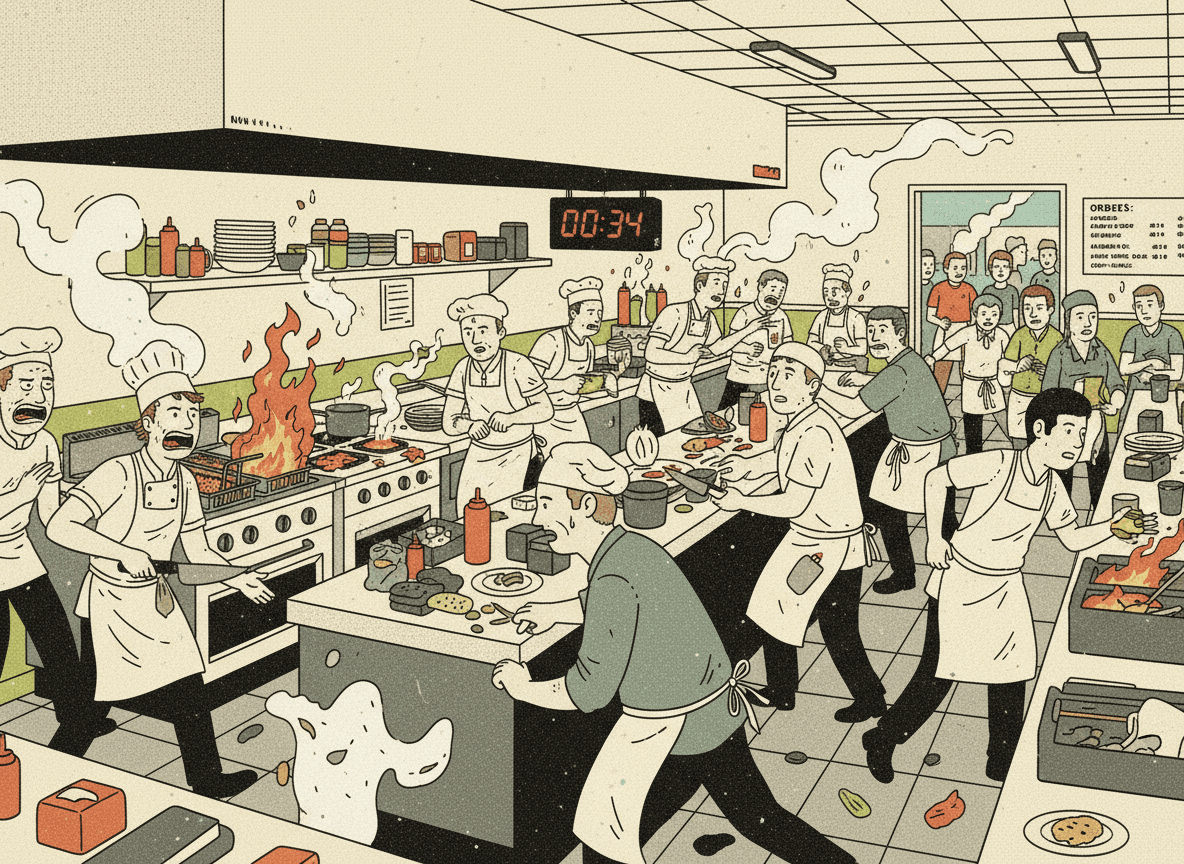 Peak hours = chaos, not control