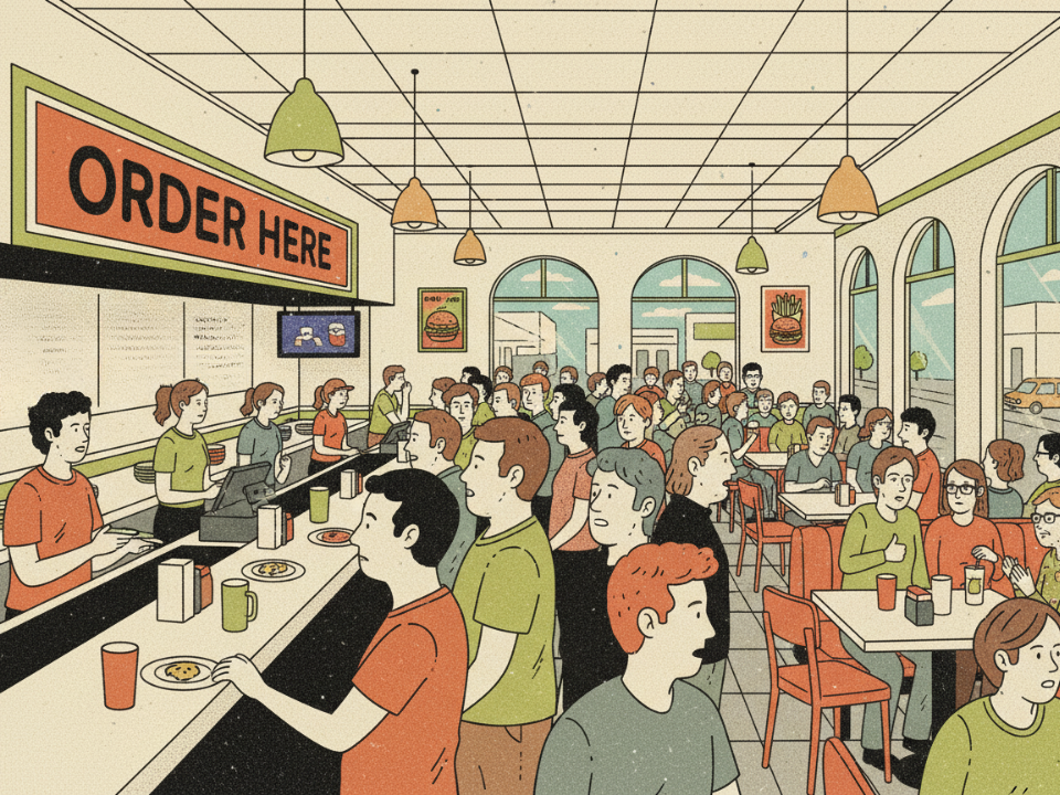 Customers waste time ordering